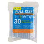 AdTech 229-14ZIP30 Full Size Multi Temp Gluesticks That Are Non-Yellowing, Bag Of 30