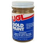 United Gilsonite UGL, 23503, 2 OZ, Gold Paint, Brilliant Gold Leaf Finish