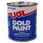 ZAR United Gilsonite UGL, 23512, 1 QT 32 OZ, Gold Paint, Brilliant Gold Leaf Finish