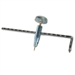 Ivy Classic, 24134, 8-1/2" Drywall Circle Cutter, 16" Diameter, Cutter Wheel & Center Pin
