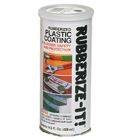 Rubberize-It, 2451, 14.5 OZ Rubberized Plastic Coating, Black, For added safety and protection