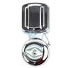 Trine 272 Bright Chrome 2-1/2" Open Bell/Open Gong Electric Door Bell With 100DB Sound At 3 Feet