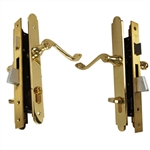 Marks Thinline Slim Line, 2750B/3, Brass, Right Hand, Mortise Entry Lever Plate Trim Set Lockset Single Cylinder Lock Set