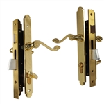 Marks Thinline Slim Line, 2750B/3, Brass, Right Hand, Mortise Entry Lever Lockset Single Cylinder Lock Set (For Patio Door)