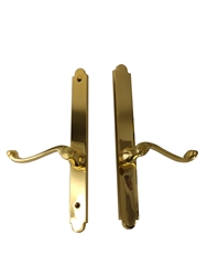 Marks Thinline Slim Line 2750DT/3 Polished Brass Mortise Dummy Trim Lever Plate Trim Set