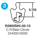 Ilco 2800S#3 Clover leaf Cam IC Cam For Corbin/Russwin/Best Locksets