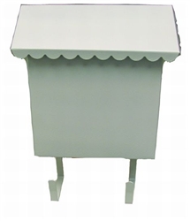 Fulton, 3277, Vertical Mount Mailbox, Mail Box, White Finish