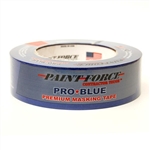 Paint Force Pro Contractor Tough, 38015, 1.5-Inch by 60-Yard, 36mm x 55m, Premium Painter's Grade Blue Masking Tape, 14 Day Clean Removal, UV Resistant