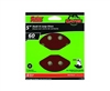 Ali Industries 3725 Gator Grit 5 Pack 5" 60 Grit 8 Hole Hook And Loop Sanding Discs