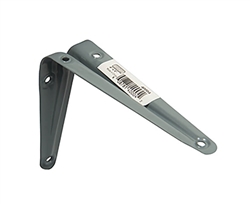 Tuff Stuff 40004 Gray Enamel 4" x 5" Shelf Bracket