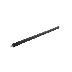 AQUA PLUMB, 4182, Black, 24" Plastic Spring Loaded Towel Bar Rod, Replace A Bar