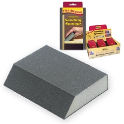 Ivy Classic, 42011, Angled Sanding Sponge, Medium, 80 Grit