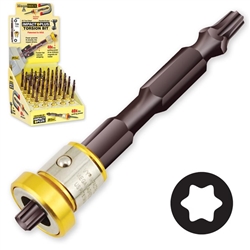 IVY Classic, 45858, T20 Torx Double Ended Mega Magnetic Impact Plus Torsion Bit, Removable Holder