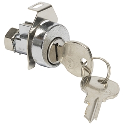 Em-D-Kay 4791 USPS Style Mailbox Lock That Turns Clockwise With No Cam And Two 1646 Keys (For Mailman)