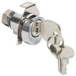 Em-D-Kay 4792 USPS Style Mailbox Lock That Turns Counter Clockwise With No Cam And Two Keys (For Mailman)