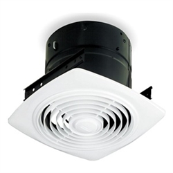 Broan, 504, Bathroom, Kitchen, 10 Inch Vertical Discharge Utility Exhaust Fan, Ceiling, 350 CFM, 6.5 Sones