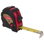 Tuff Stuff 51112 3/4" x 16' Rubber Covered Magnetic Tipped Tape Measure With Quick Lock And Easy Read Measurements