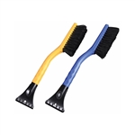 Hopkins 518 Mallory SnoWEEvel 16" Snow Brush and Ice Scraper With Molded Contour Grip (Assorted Colors 1 Per Order)