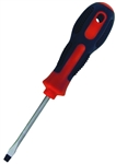 Tuff Stuff, 53021, 1/8" X 2" Slotted Screwdriver Rubber Grip Handle