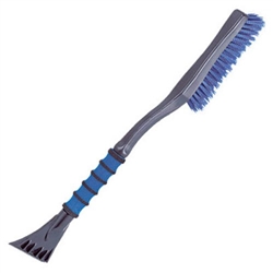 Hopkins 532 26" Snow Brush With Plastic Ice Scraper Blade And Foam Comfort Grip Handle (Colors may vary)