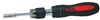 Tuff Stuff, 53317, 7 Pc. Ratcheting Screwdriver With Micro-Adjust Extension Stem, Includes 6 Bits