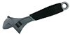 Tuff Stuff, 53555, 12" Adjustable Wrench Laser Graduation Rubber Grip, 9/16" Box Wrench