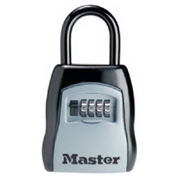 Master Lock 5400D 3-1/4" (83mm) Wide Set Your Own Combination Portable Key Safe Lock Box