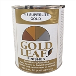 SHEFFIELD, 5718, Gold Leaf Metallic, 32 oz (Quart) Can, Superlite Gold Leaf Finish