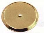 Ultra Hardware, 57600, 2-3/4", Polished Brass, Cabinet Knob Round Back Plate BackPlate