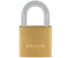 Em-D-Kay 600 2" Body Solid Brass Padlock With 1-1/8" Shackle