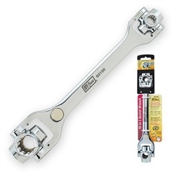 Ivy Classic, 60100, 10" Long, 16 in 1 Socket Wrench, Most Popular SAE & Metric