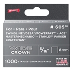 Arrow, 60530, 1000 Pack, 5/16" Heavy Duty Staple, Wide Crown, Fits Swingline/Desa/Powerfast