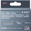 Arrow, 60930, 1000 Pack, 9/16" Heavy Duty Staple, Wide Crown, Fits Swingline/Desa/Powerfast