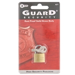 Guard 621 Small 3/4" Solid Brass Body Padlock