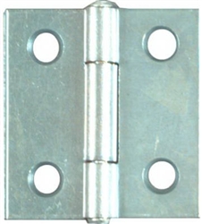 Guard Security, 66615, 2 Pack, 1-1/2", Zinc, Fast Pin Hinge, With Screws