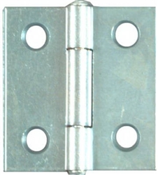 Guard Security, 66625, 2 Pack, 2-1/2", Zinc, Fast Pin Hinge, With Screws