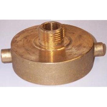 2 1/2 Female x 3/4 Male Solid Brass Fire Hydrant Adapter for Garden Hose  Connection