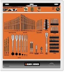 Black & Decker Accessories, 71-150, 75 Piece, Drilling & Screwdriving Accessory Set