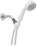 Delta, 75700WH, White, 7 Spray, Hand Held Shower Head, Multiple Massage Sprays & Trickle Setting