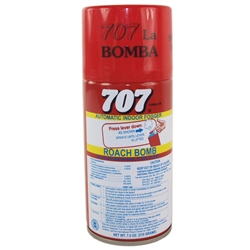 707 Formula 11, 7810, 7.5 OZ, Automatic Indoor Insect Roach Bomb Fogger, La Bomba