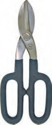 H.B. Smith Tools 79708 8" 8 Inch Straight Pattern Tin Snips, Cushioned Handle