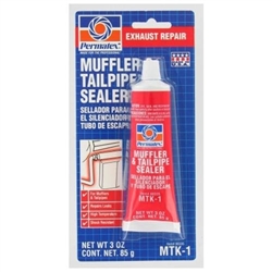 Permatex, 80335, 3 OZ Muffler & Tailpipe Sealer, Seals Holes