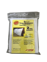 JT Eaton, 82STQUPIL, Lock-Up, Standard / Queen 20" x 26", Premium Pillow Encasement Cover, Certified Bedbug Proof