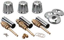 Aqua Plumb, 85027, Total Tub & Shower 3 Handle Rebuild Repair Kit For Gerber