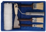 Proman Tool, 86008, 7 Piece, Paint Set, Includes Brushes, Paint Roller, Putty Knife & Tray