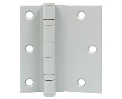 Tuff Stuff 86441 Prime Coated 4-1/2" Ball Bearing Full Surface Hinges With Machine Bolts, Nuts, And Wood Screws (1 Pair)