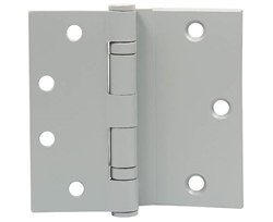 Tuff Stuff 86442 Prime Coated 4-1/2" Ball Bearing Half Surface Hinges With Machine Bolts, Nuts, And Wood Screws (1 Pair)
