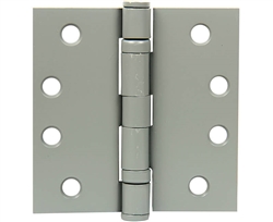 Tuff Stuff 86461 Prime Coated 4" x 4" Ball Bearing Template Hinges With Machine And Wood Screws (1-1/2 Pairs)