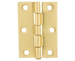 Tuff Stuff 86725 Polished Brass Plated 2-1/2" Loose Pin Utility Hinge With Screws (1 Hinge)