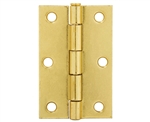 Tuff Stuff 86730 Polished Brass Plated 3" Loose Pin Utility Hinge With Screws (1 Hinge)